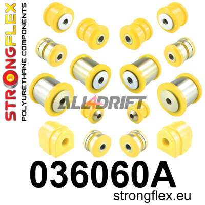 036060A Hátsó futómű szilent készlet SPORT - BMW F10 (10-17) Sedan RWD