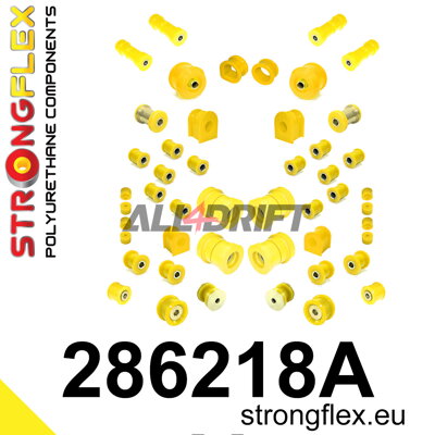 286218A Teljes futómű szilent készlet SPORT - Nissan II (90-96) Z32