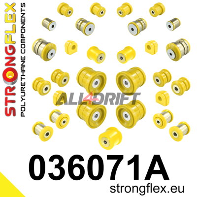 036071A Teljes poliuretán futómű szilent készlet SPORT BMW X5 / X6