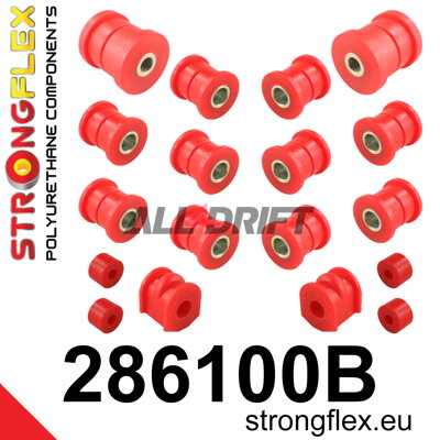 286100B Hátsó futómű szilent készlet - Nissan 100NX (90-96) B13