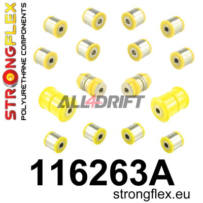 116263A Hátsó futómű szilent készlet SPORT - Mercedes C215 (98-06)