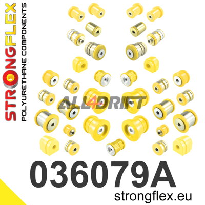 036079A Teljes poliuretán futómű szilent készlet SPORT - BMW F07 (09-17) 5 GT RWD