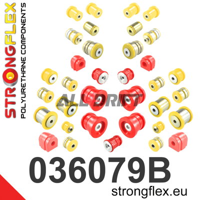 036079B Teljes poliuretán futómű szilent készlet - BMW F07 (09-17) 5 GT RWD