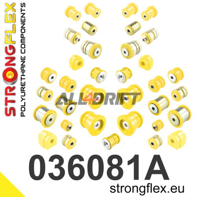 036081A Teljes poliuretán futómű szilent készlet SPORT - BMW F01 / F02 RWD