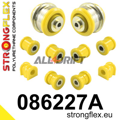 086227A Hátsó futómű szilent készlet SPORT - Honda III (95-04)