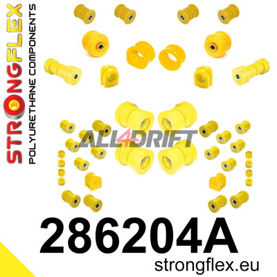 286204A Teljes futómű szilent készlet R33 R34 AWD SPORT - Nissan R33 (93-98) AWD