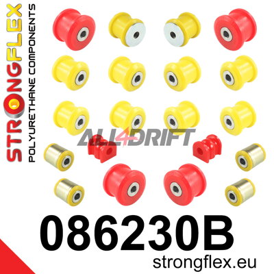 086230B Hátsó futómű szilent készlet - Acura III (03-08) UA6 / UA7