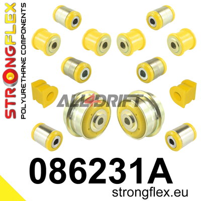 086231A Hátsó futómű szilent készlet SPORT - Honda VII (02-08) Tourer CM