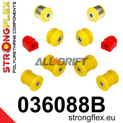 036088B Hátsó futómű szilent készlet BMW E38