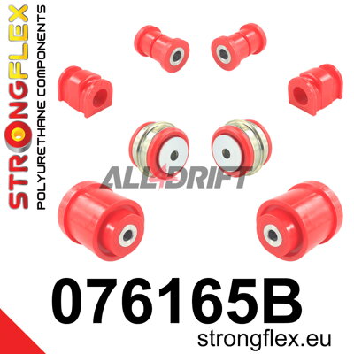 076165B Első futómű és hátsó híd szilent készlet Ford / Mazda