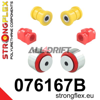 076167B Első futómű szilent készlet Ford Fiesta / Puma