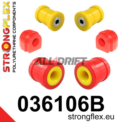 036106B Első futómű szilent készlet BMW / Mini