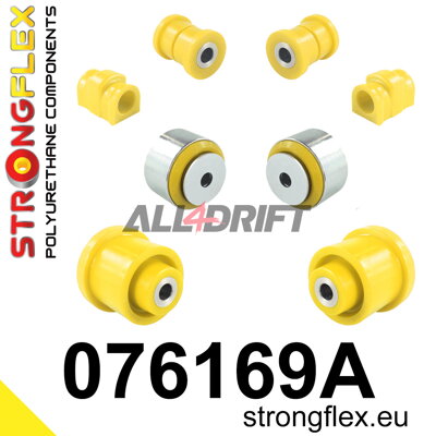 076169A Első futómű és hátsó híd szilent készlet SPORT Ford Fiesta / Puma