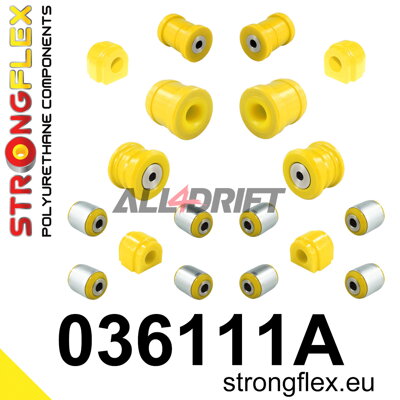 036111A Teljes poliuretán futómű szilent készlet SPORT BMW / Mini