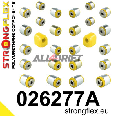 026277A Hátsó futómű szilent készlet SPORT Audi A4 / A5