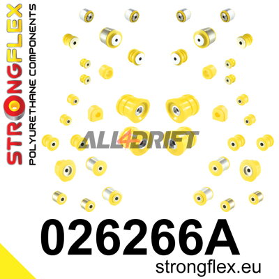 026266A Teljes poliuretán futómű szilent készlet SPORT Audi A6 / A7