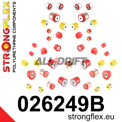 026249B Teljes poliuretán futómű szilent készlet Audi A4 / A5