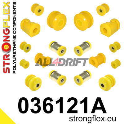 036121A Teljes poliuretán futómű szilent készlet SPORT BMW Z1