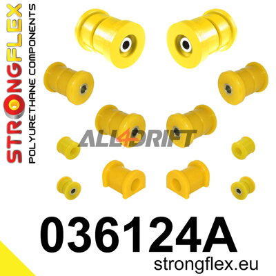 036124A Hátsó futómű szilent készlet SPORT BMW E23 / E24 / E28