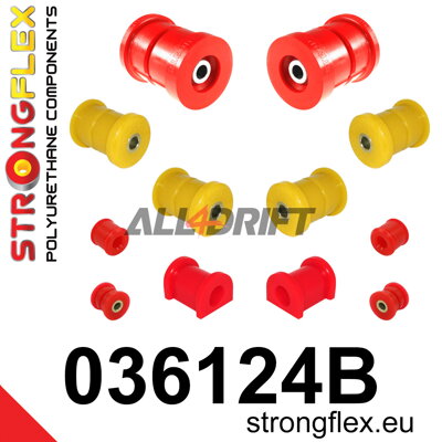 036124B Hátsó futómű szilent készlet BMW E23 / E24 / E28