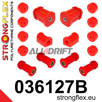 036127B Hátsó futómű szilent készlet BMW E21