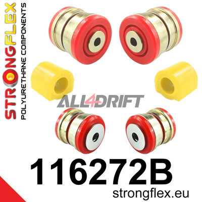 116272B Első futómű szilent készlet - Mercedes W212 4MATIC