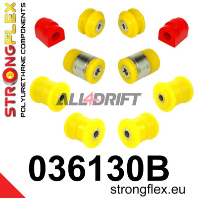 036130B Hátsó futómű szilent készlet BMW E39