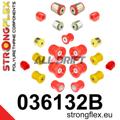 036132B Teljes futómű szilent készlet BMW Z8