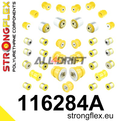 116284A Teljes poliuretán futómű szilent készlet AMG SPORT - Mercedes W211 AMG