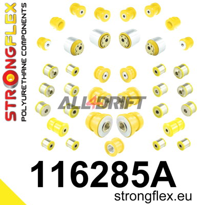 116285A Teljes poliuretán futómű szilent készlet RWD SPORT - Mercedes W211 RWD