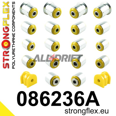 086236A Hátsó futómű szilent készlet SPORT - Honda VIII (08-16)