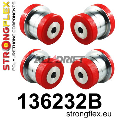 136232B Hátsó bölcső szilent készlet Opel / Saab