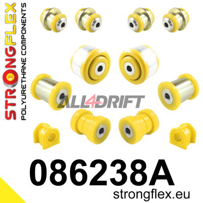 086238A Első futómű szilent készlet SPORT - Honda VIII (08-16)