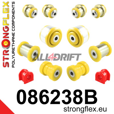 086238B Első futómű szilent készlet - Honda VIII (08-16)