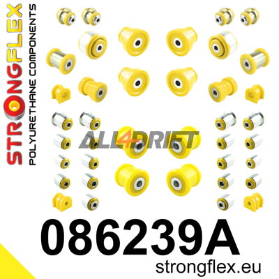 086239A Teljes futómű szilent készlet SPORT - Honda VIII (08-16)