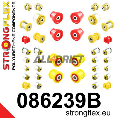 086239B Teljes futómű szilent készlet - Honda VIII (08-16)