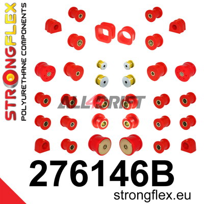 276146B Teljes futómű szilent készlet - Subaru II (02-08) SG