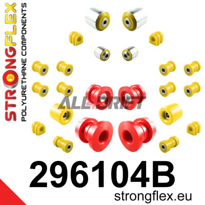 296104B Teljes futómű szilent készlet - Chevrolet Camaro V (09-15)