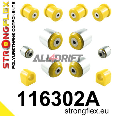 116302A Első futómű szilent készlet SPORT - Mercedes W205 RWD