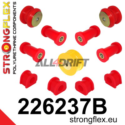 226237B Hátsó futómű szilent készlet - Volkswagen 19E / 1G Country / Syncro / Rallye / 4x4