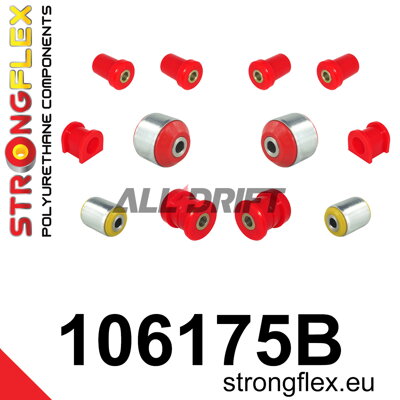 106175B Első futómű szilent készlet - Mazda RX-8 (03-12) SE3P