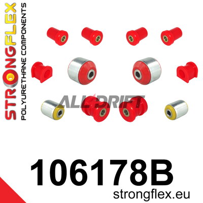 106178B Első futómű szilent készlet - Mazda III (05-14) NC