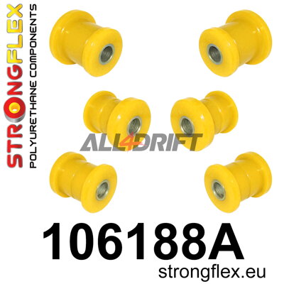 106188A Hátsó bölcső szilent készlet SPORT - Mazda RX-8 (03-12) SE3P