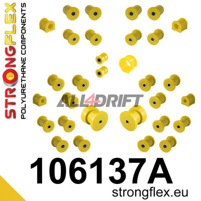 106137A Teljes futómű szilent készlet SPORT - Mazda II (99-05) NB