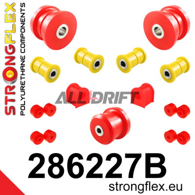 286227B Hátsó futómű szilent készlet - Nissan IV (83-88) S12