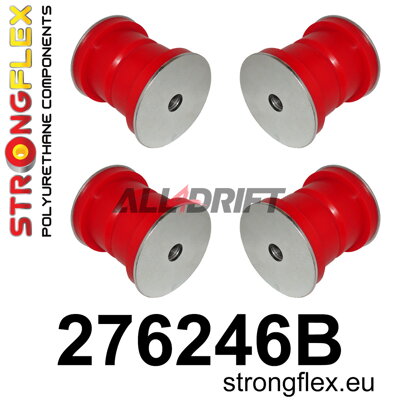 276246B Hátsó bölcső szilent készlet - Subaru Legacy III / Outback II (98-03) BE BH BT