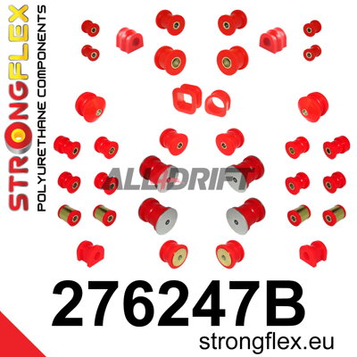 276247B Teljes futómű szilent készlet - Subaru Legacy III / Outback II (98-03) BE BH BT