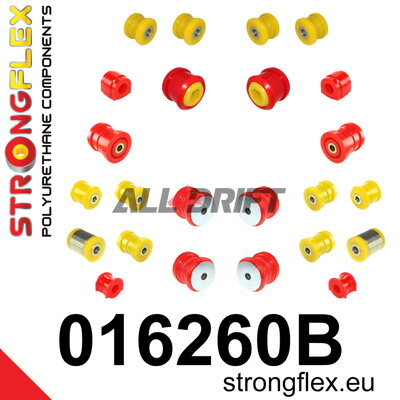 016260B Teljes futómű szilent készlet - Alfa Romeo 159 (05-11) type 939