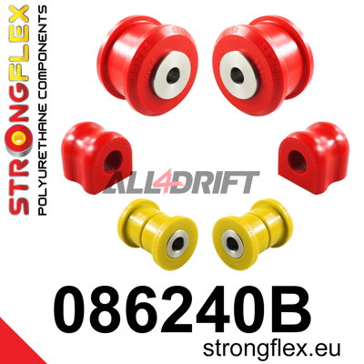 086240B Első futómű szilent készlet - Honda IX (12-17) FK / FG / FA / FD