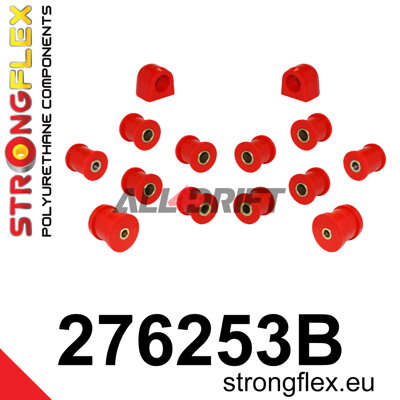 276253B Hátsó futómű szilent készlet - Subaru II (02-08) SG